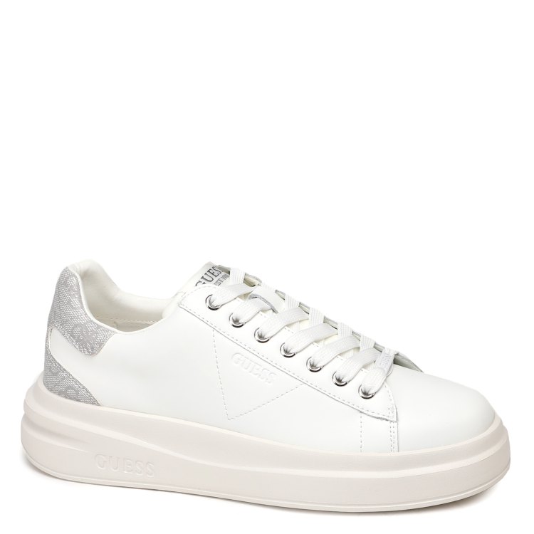 

Кеды женские Guess FLJELBFAM12 белые 37 EU, Белый, FLJELBFAM12
