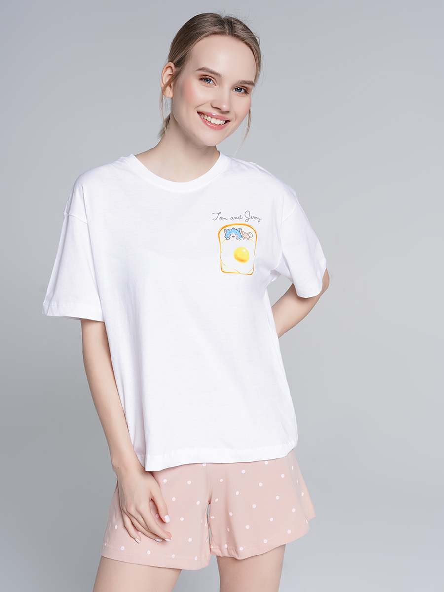 

Пижама женская ТВОЕ 88535 белая XL, 88535