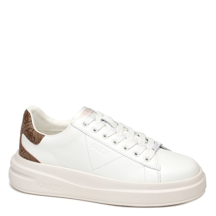 

Кеды женские Guess FLJELBFAL12 белые 38 EU, Белый, FLJELBFAL12