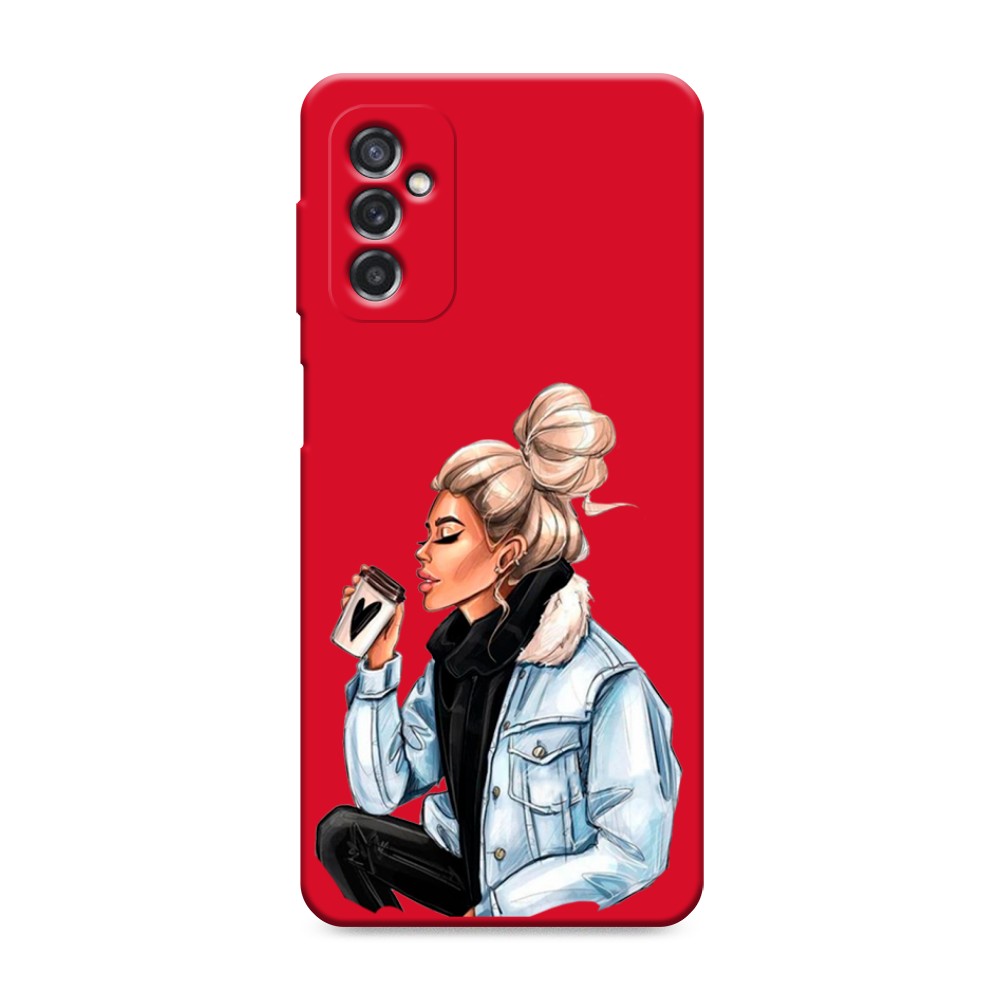 

Чехол Awog на Samsung Galaxy M52 / Самсунг M52 "Cute girl", Разноцветный, 2104353-1