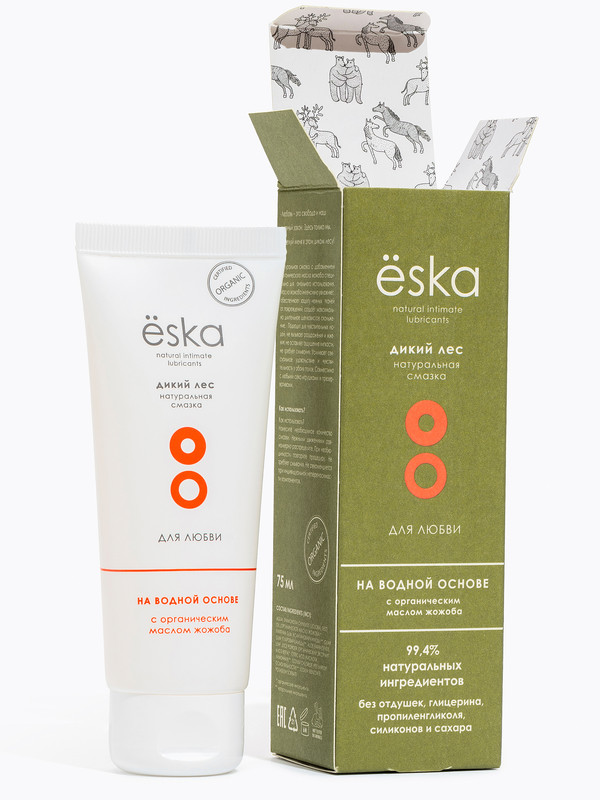 фото Лубрикант ёska natural intimate дикий лес 75 мл eska