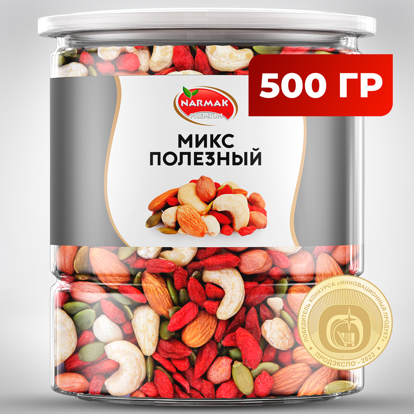 Смесь NARMAK орехов с семечками Полезный, 500 г