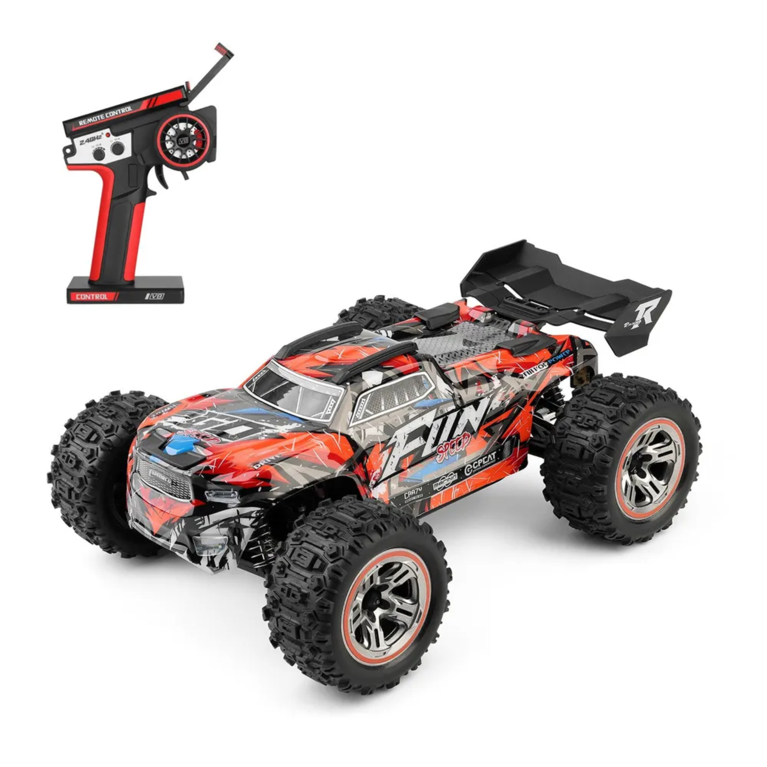 

Радиоуправляемый монстр WLToys Brushless 4WD RTR масштаб 1:18 24G - WLT-184008, WLT-184008