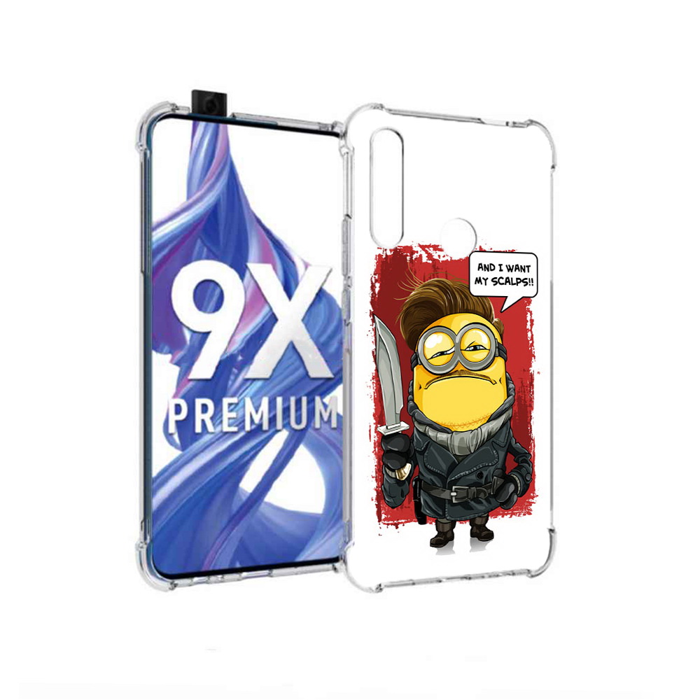 

Чехол MyPads Tocco для Honor 9X миньон убийца (PT139835.22.477), Прозрачный, Tocco