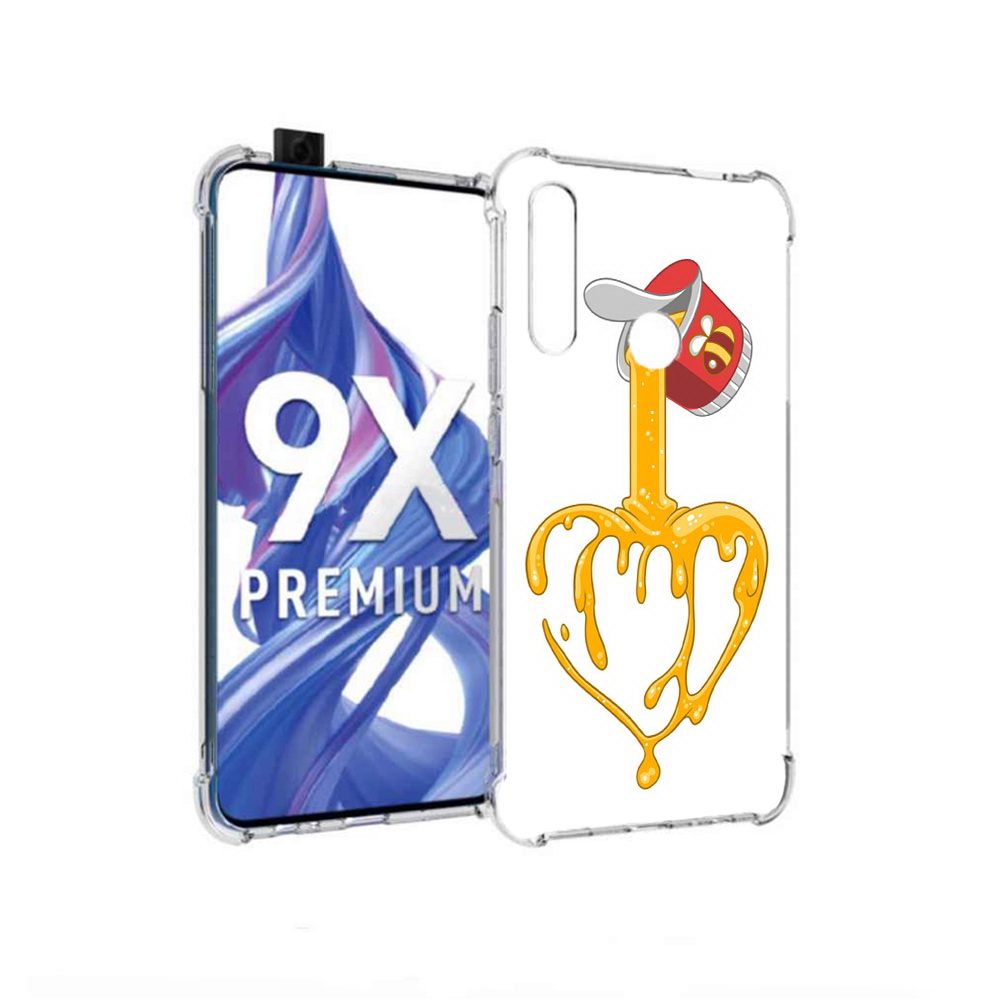 

Чехол MyPads Tocco для Honor 9X медовое сердце (PT139835.22.471), Прозрачный, Tocco