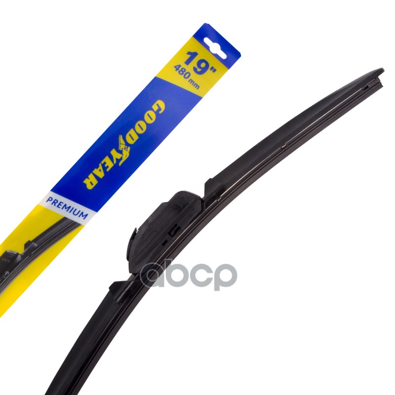 

Щетка стеклоочистителя 480 мм бескаркасная 1 шт Goodyear PREMIUM GY000439