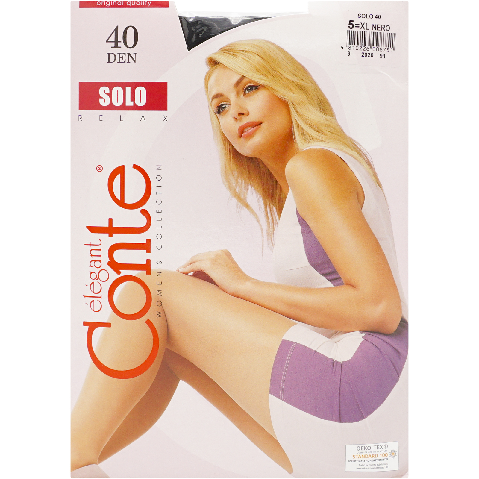 

Колготки женские Conte Elegant черные 5, Черный