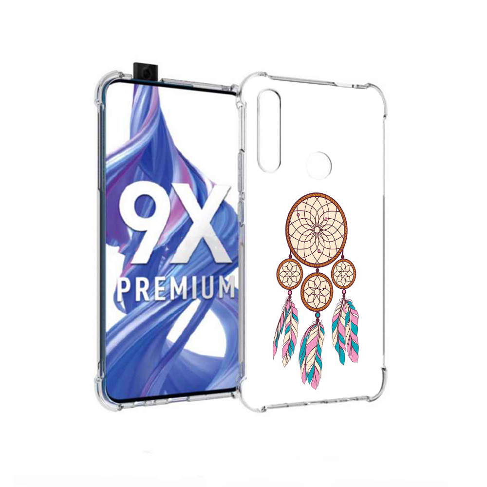

Чехол MyPads Tocco для Honor 9X ловец снов бежевый (PT139835.22.442), Прозрачный, Tocco