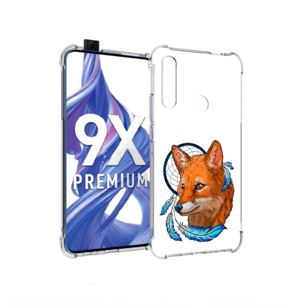 

Чехол MyPads Tocco для Honor 9X лиса и ловец снов (PT139835.22.438), Прозрачный, Tocco