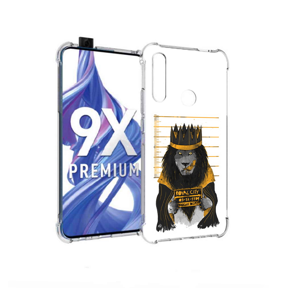 

Чехол MyPads Tocco для Honor 9X лев в законе (PT139835.22.435), Прозрачный, Tocco