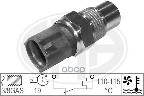 

Датчик включения вентилятора радиатора основного HYUNDAI/KIA/MITSUBISHI /T=110-115C /2pin