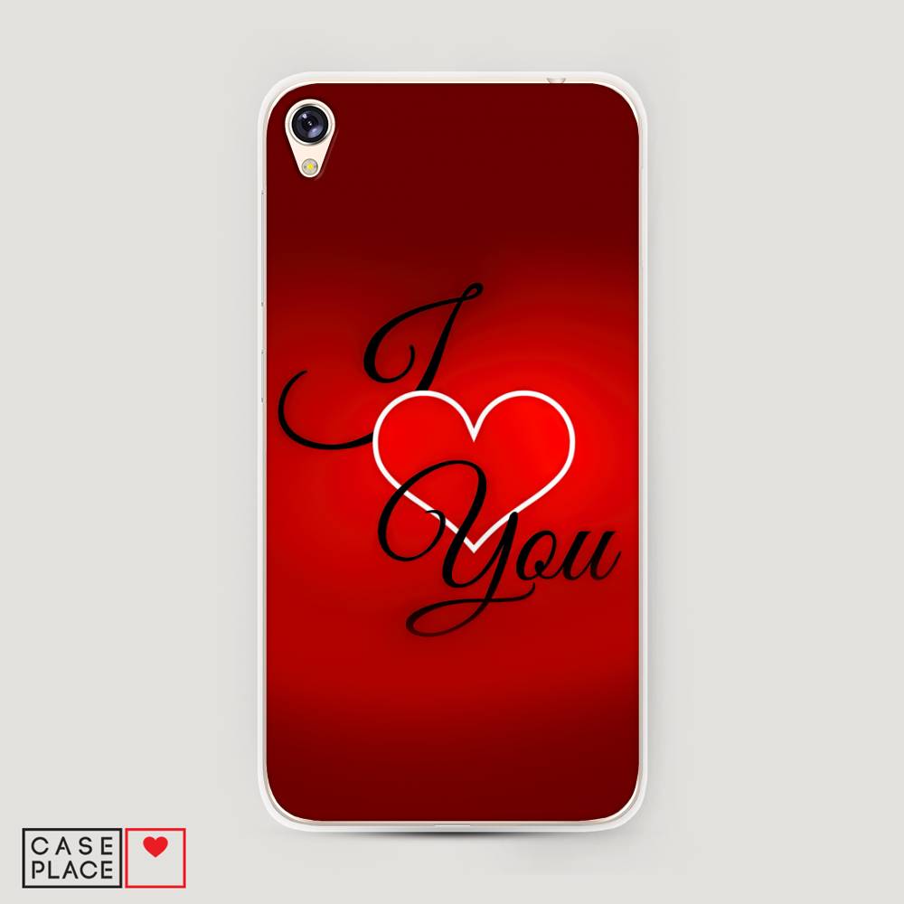 фото Чехол awog "i love you 3" для asus zenfone live zb501kl