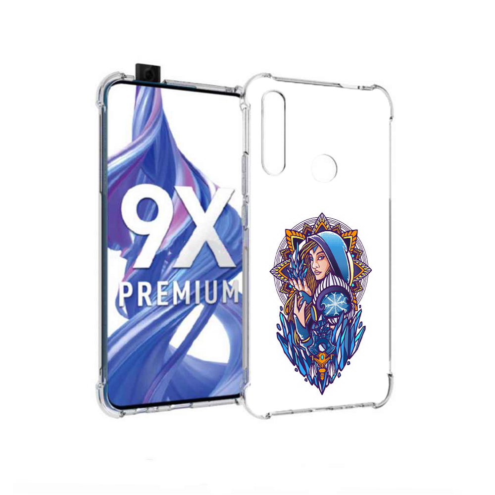 

Чехол MyPads Tocco для Honor 9X кристал мейден дота 2 (PT139835.22.415), Прозрачный, Tocco