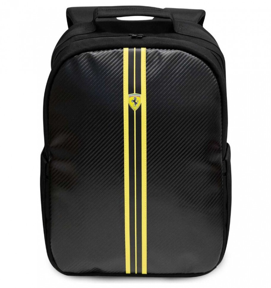 фото Рюкзак для ноутбука унисекс cg mobile on-track backpack черный/желтый 15"