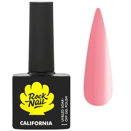 

Гель-лак RockNail California №301 Pink Salt