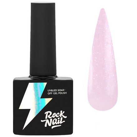 фото Гель-лак rocknail basic №600 pink dollars