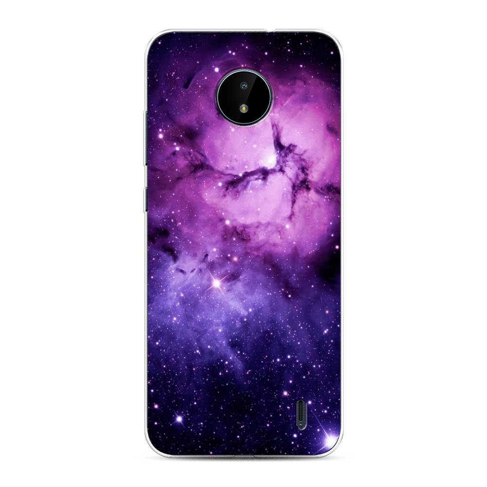 

Чехол Awog на Nokia C10 / Нокиа C10 "Космос 18", Фиолетовый, 124450-4