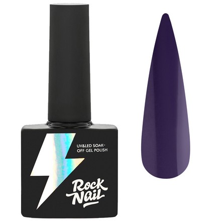 фото Гель-лак rocknail basic №157 grape soda