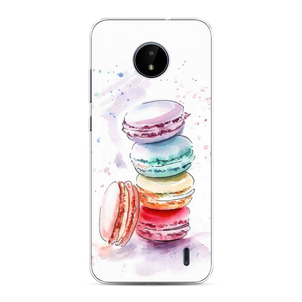 

Чехол Awog на Nokia C10 / Нокиа C10 "Пирамидка макарони 2", Желтый, 124450-10