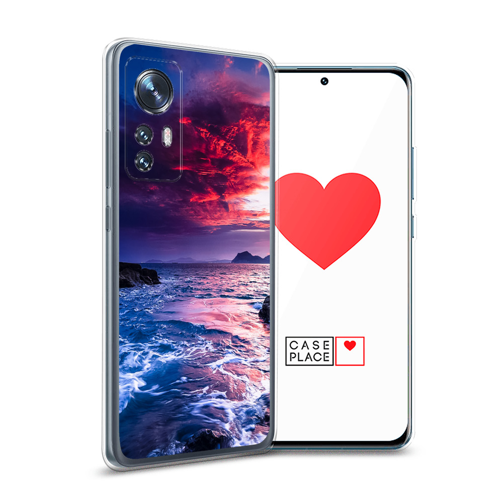

Силиконовый чехол Awog "Волны 1" для Xiaomi 12, Разноцветный, 312350-4