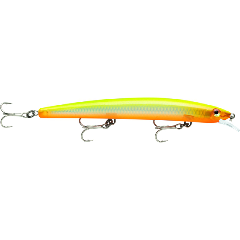 

Воблер Rapala max Rap 110 мм 13 гр до 0.9 м суспендер fhc, Разноцветный, max Rap