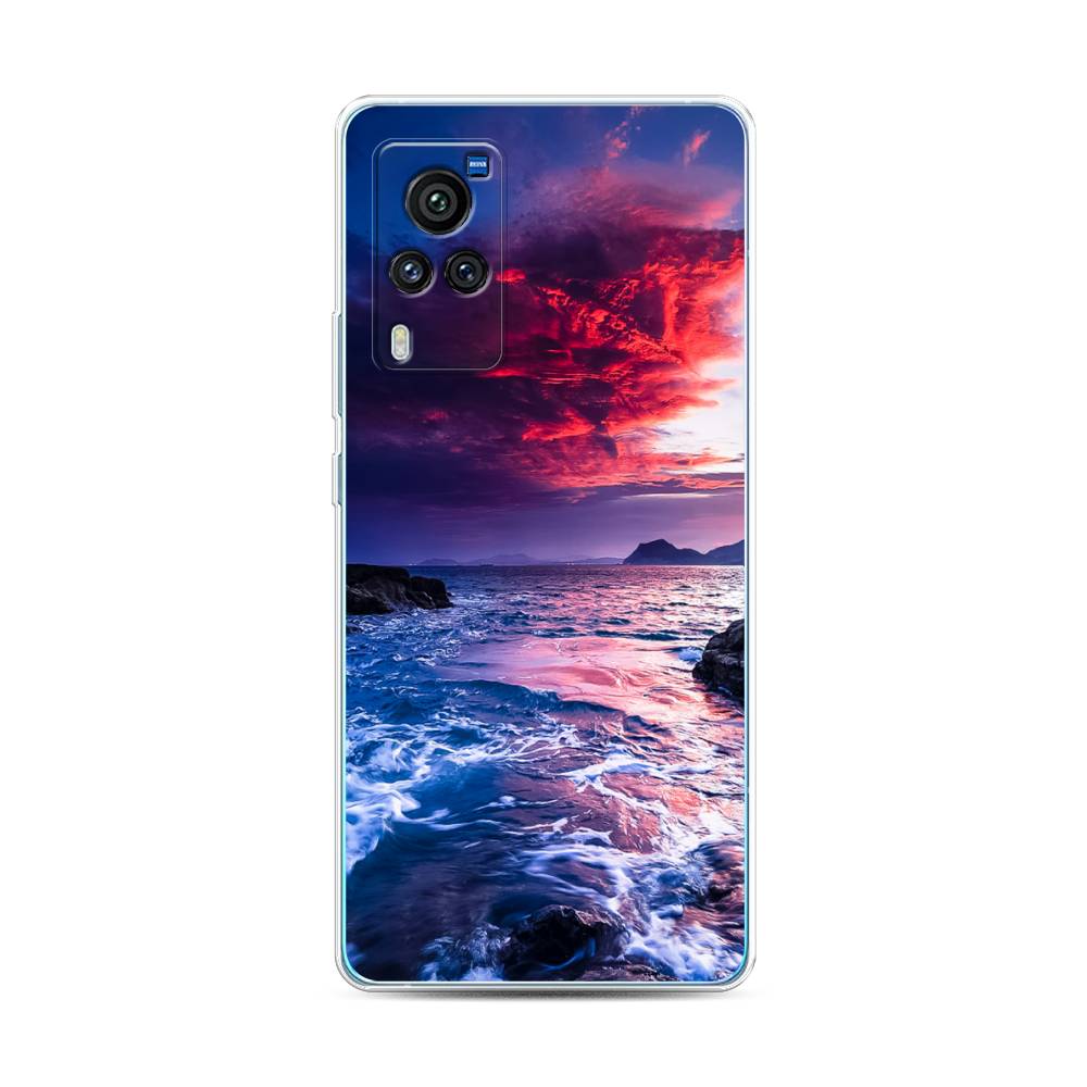 

Чехол Awog на Vivo X60 Pro "Волны 1", Разноцветный, 263850-4