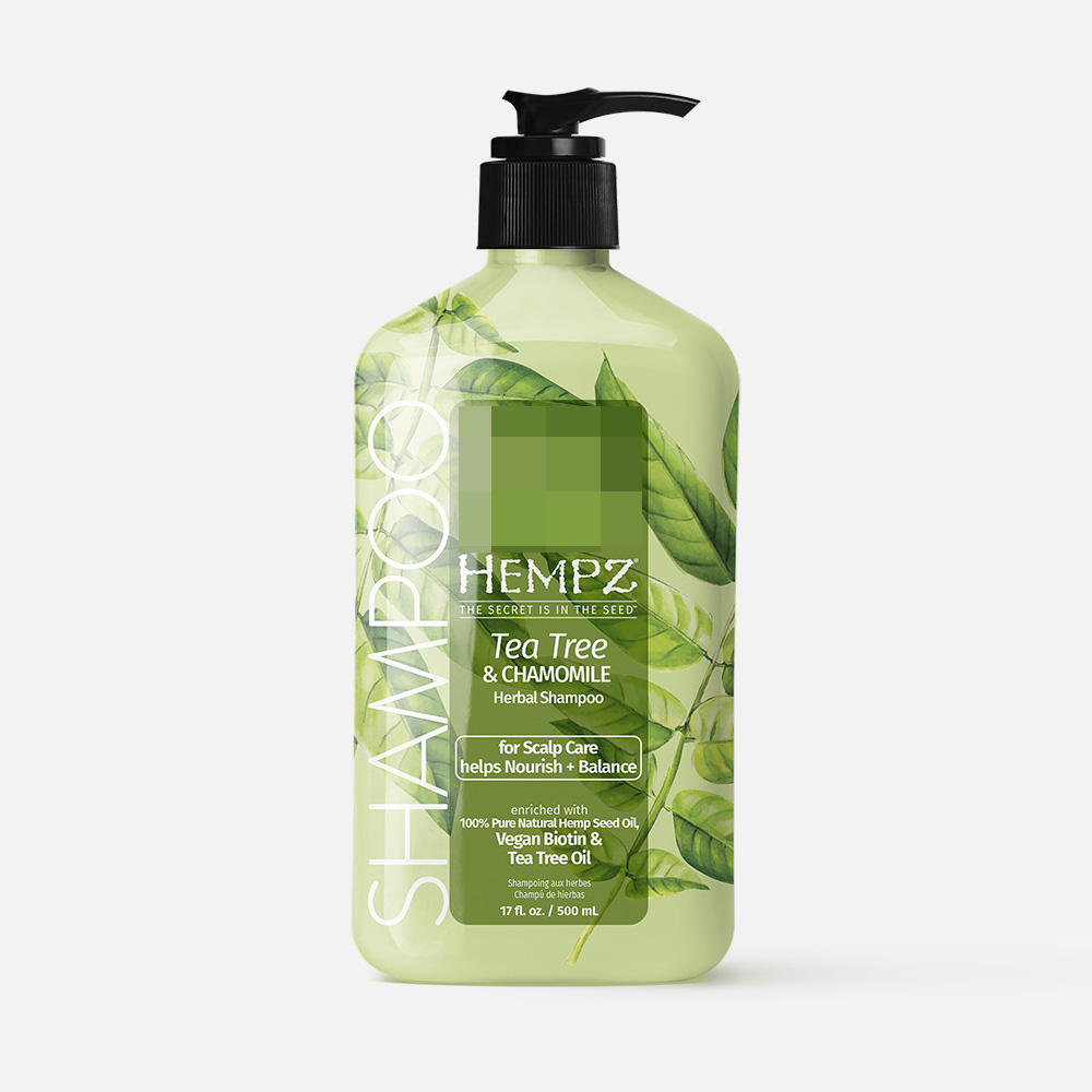 Шампунь Hempz Hair Care Tea TreeChamomile Herbal Shampoo Чайное дерево и Ромашка 500 мл 5442₽