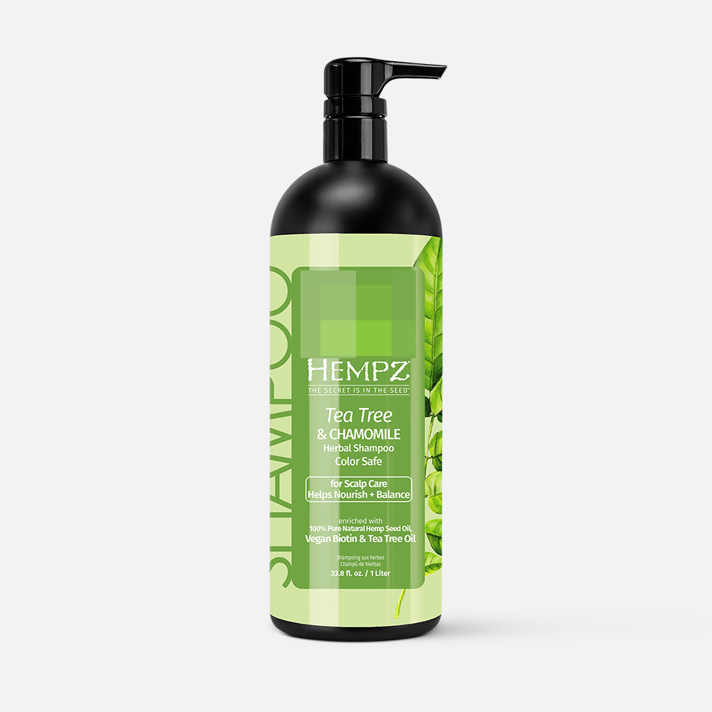 Шампунь Hempz Hair Care Tea TreeChamomile Herbal Shampoo Чайное дерево и Ромашка 1000 мл 7363₽