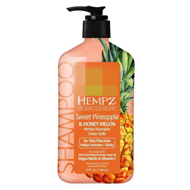 Шампунь Hempz Hair Care Sweet Pineapple&Honey Melon Herbal Volumising Shampoo 500 мл шампунь ананас и медовая дыня sweet pineapple honey melon volumizing shampoo 120 2552 03 250 мл