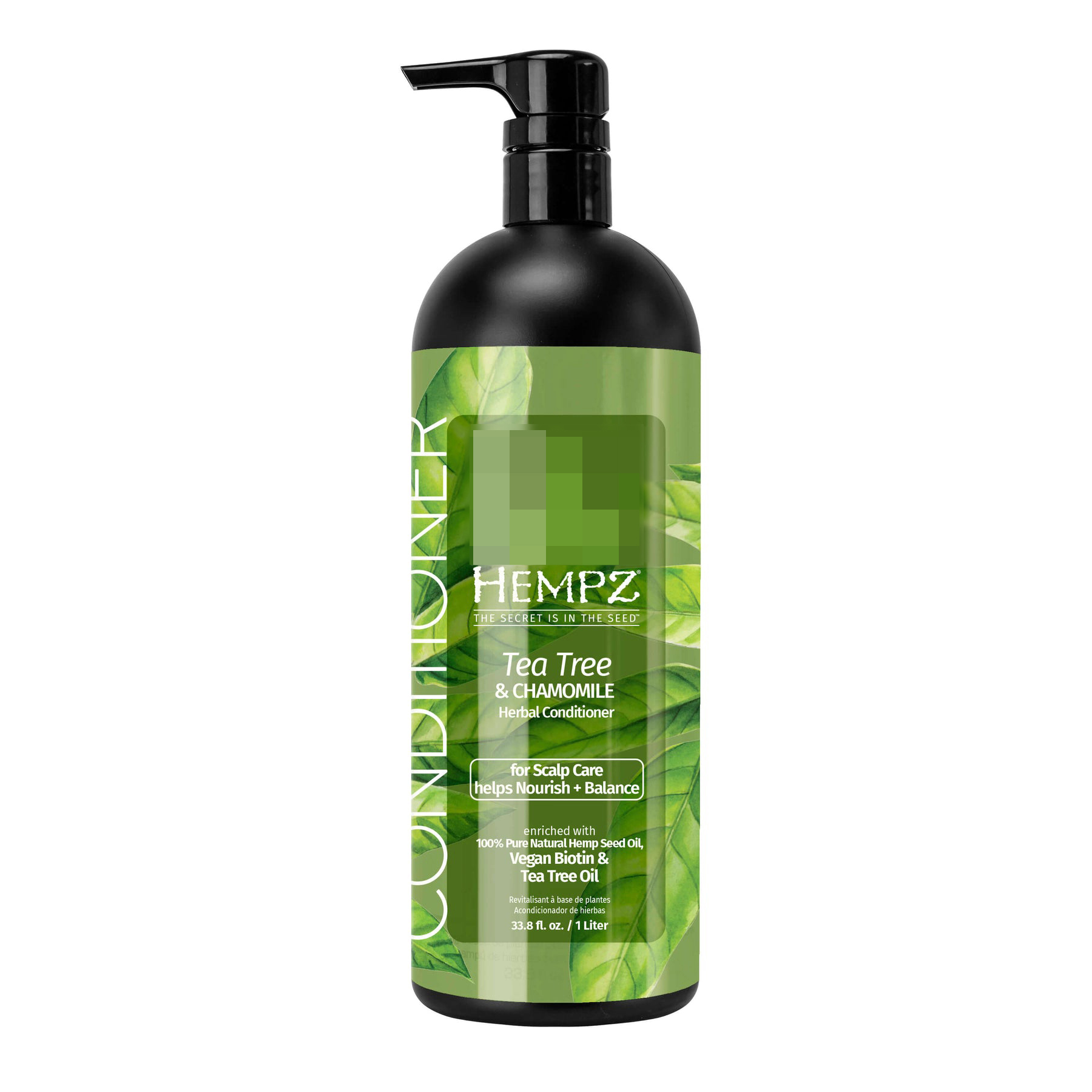 Кондиционер Hempz Hair Care Tea Tree&Chamomile Herbal Conditioner 1000 мл объемообразующий кондиционер lemon tree conditioner 207050 500 мл