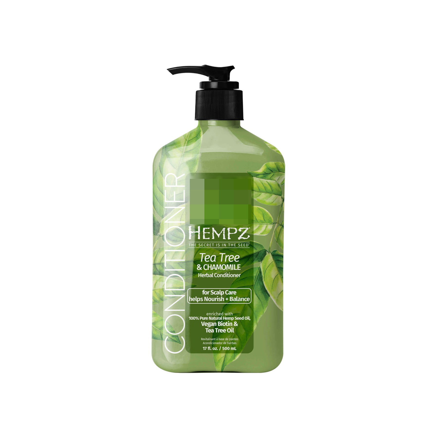 Кондиционер Hempz Hair Care Tea Tree&Chamomile Herbal Conditioner 500 мл объемообразующий кондиционер lemon tree conditioner 207050 500 мл