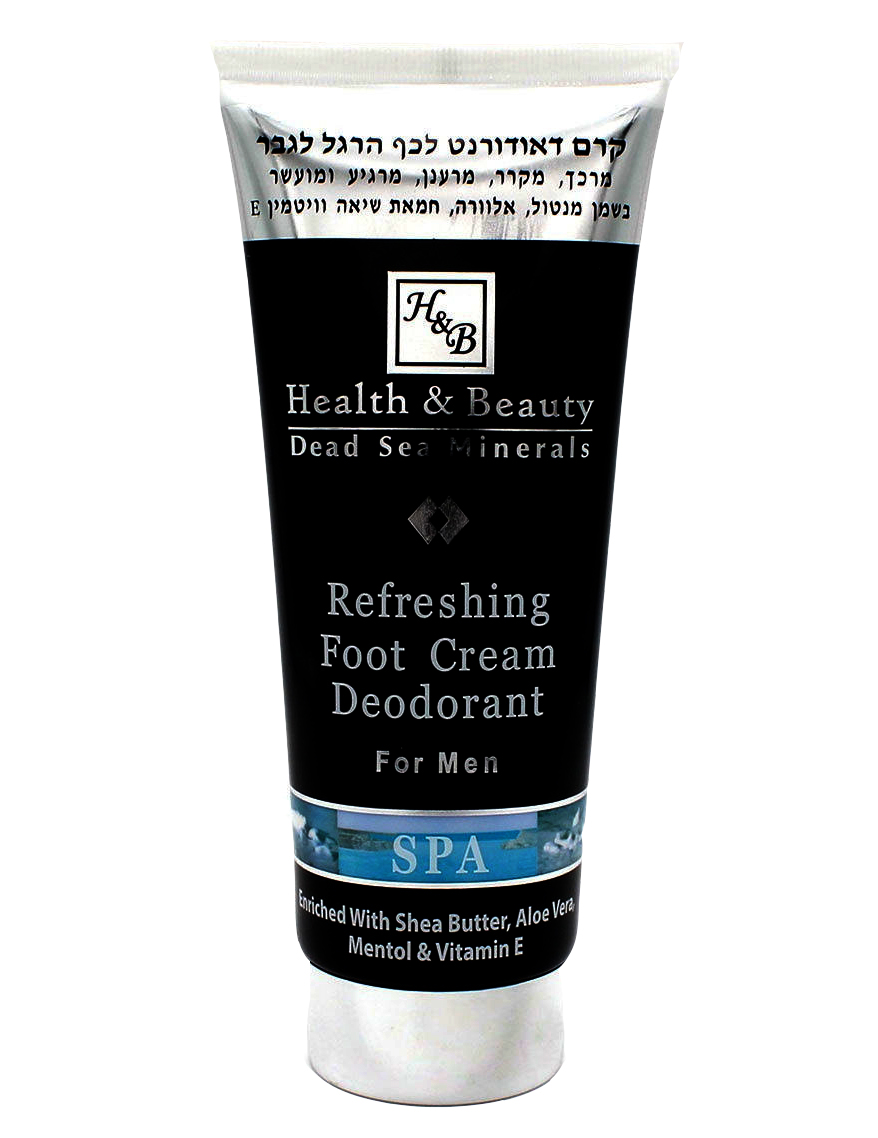 Крем для ног Health&Beauty For Men Refreshing Foot Cream Deodorant мужской 200 мл