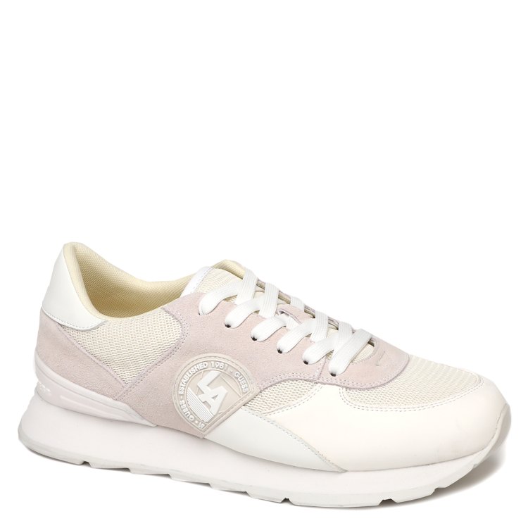 

Кроссовки мужские Guess FMJFANELE12 белые 43 EU, Белый, FMJFANELE12