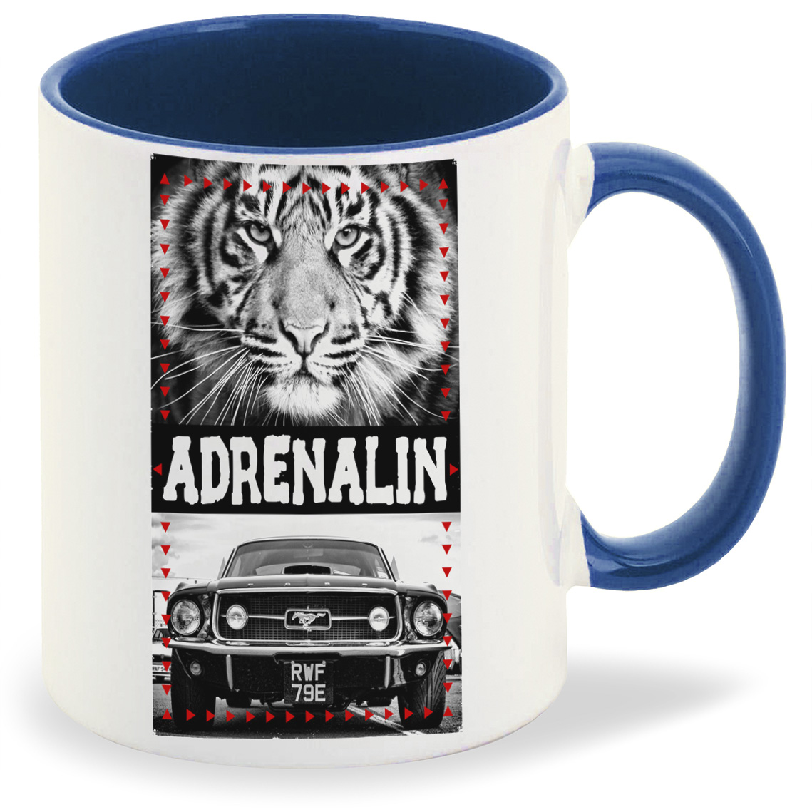 

Кружка CoolPodarok Adrenalin Тигр и тачка, Adrenalin Тигр и тачка