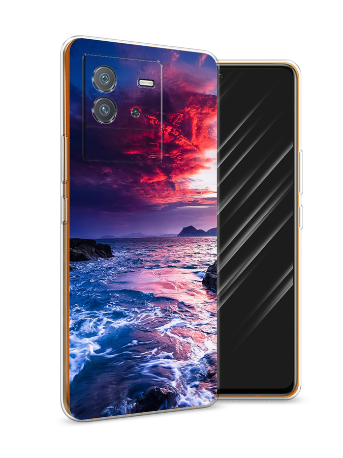

Чехол Awog на Vivo iQOO Neo6 "Волны 1", Разноцветный, 266850-4