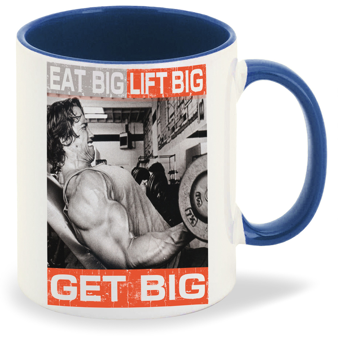 

Кружка CoolPodarok Eat big lift big get big, Eat big lift big get big