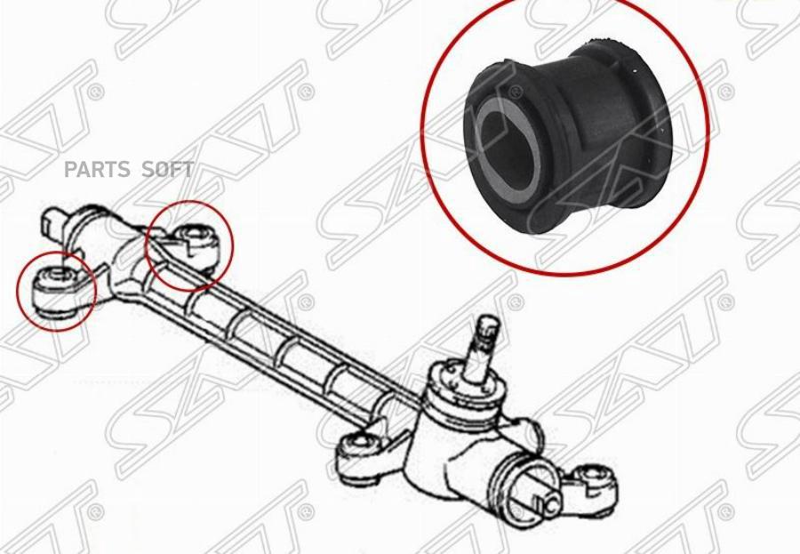 Сайлентблок рулевой рейки TOYOTA RUNXALEXSPACIO 0006COROLLAFIELDER 0012AXIOALTIS 0612WILL