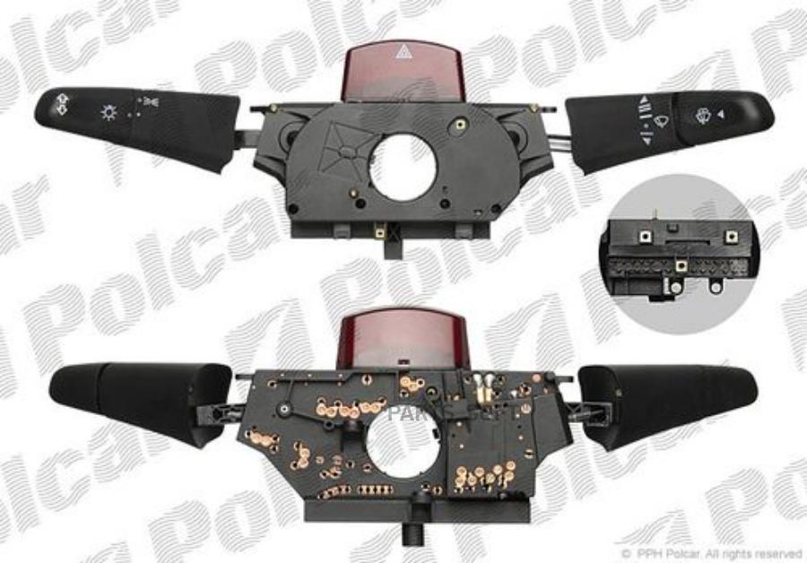 

Переключатель групповой двухсторонний левый правый POLCAR 5062PZ-1