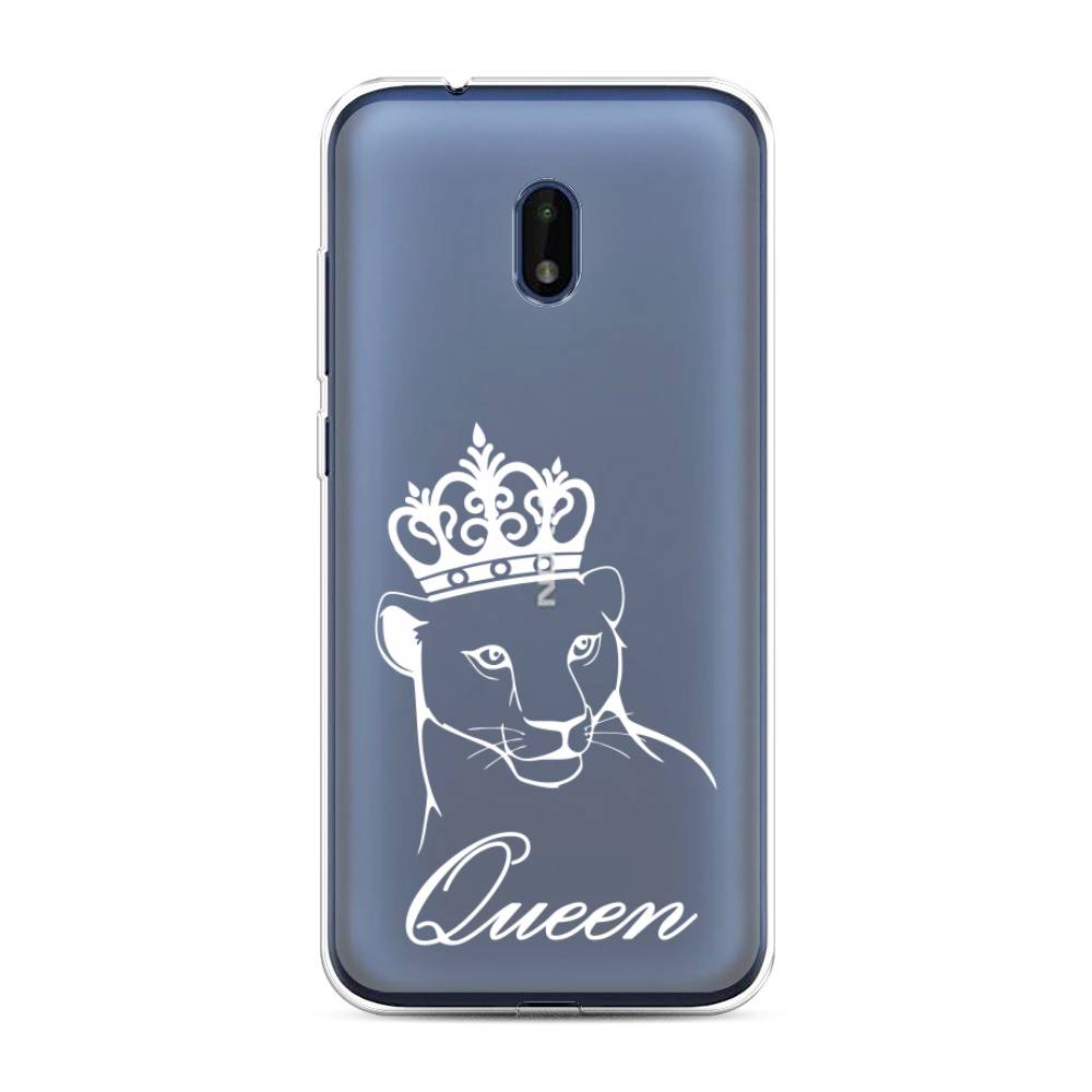 

Чехол Awog на Nokia C1 Plus / Нокиа C1 Plus "Львица королева", Бежевый;прозрачный, 124650-7