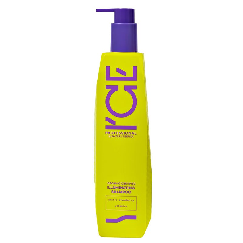 Шампунь Ice Professional Organic Salon Care для блеска волос 300 мл