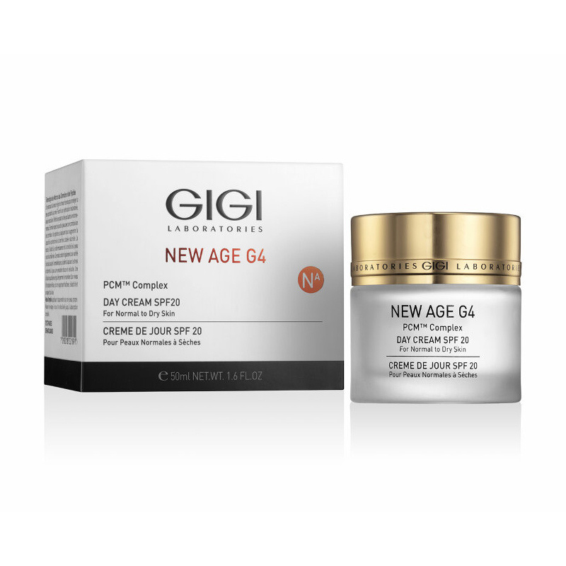 

Крем GiGi New Age New Age G4 Day Cream SPF 20 дневной омолаживающий 15 мл, New Age G4 Day Cream SPF 20