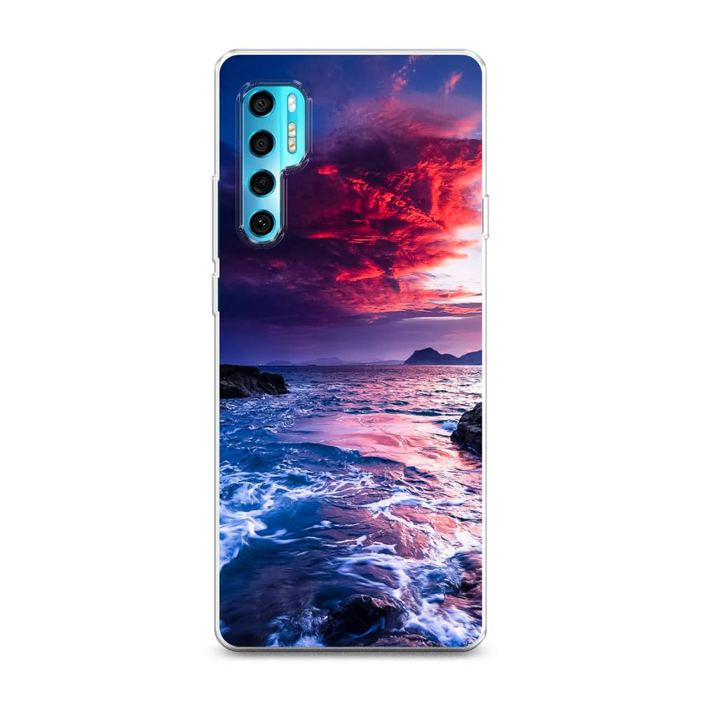 

Чехол Awog на TCL 20 Pro 5G "Волны 1", Разноцветный, 290850-4