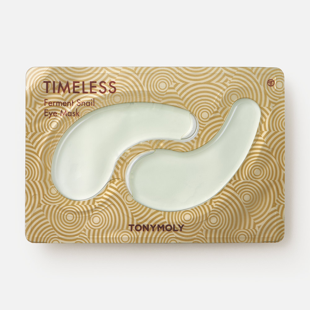 Патчи для глаз TONY MOLY Timeless Ferment Snail Eye Mask с экстрактом улитки 10 мл 313₽