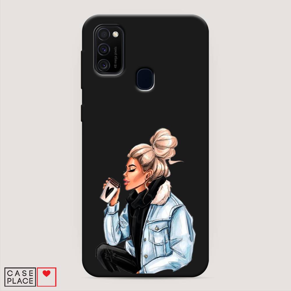 

Чехол Awog на Samsung Galaxy M21/M30s "Cute girl", Разноцветный, 29752-1
