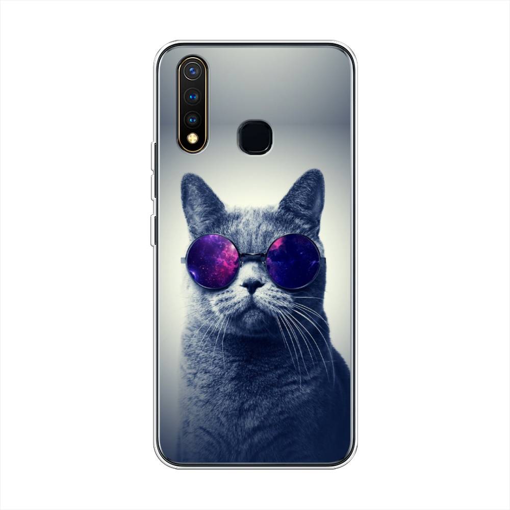 фото Чехол awog "космический кот" для vivo y19