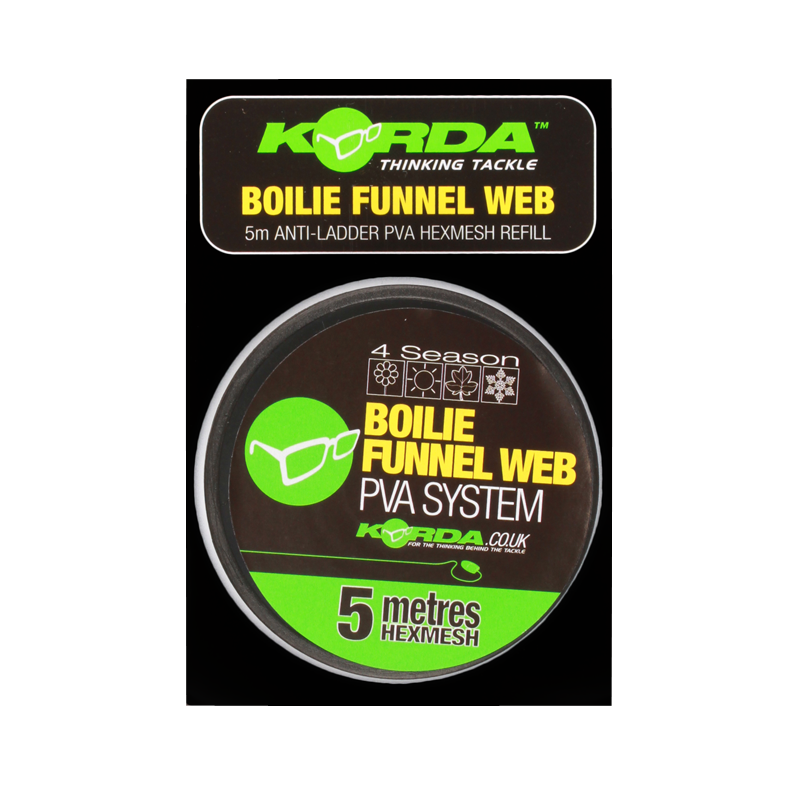 Сетка PVA KORDA запасная Boilie Funnel Web Hexmesh 5м