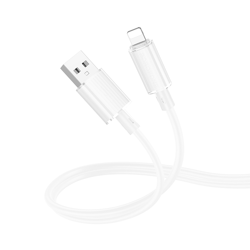 

Кабель Lightning-USB BOROFONE BX112i 1м белый, BX112i