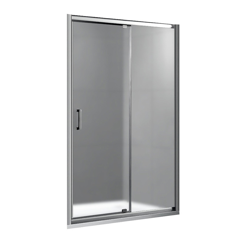 

Душевая дверь Gemy Sunny Bay S28191BM 120x190 профиль Хром стекло матовое, Sunny