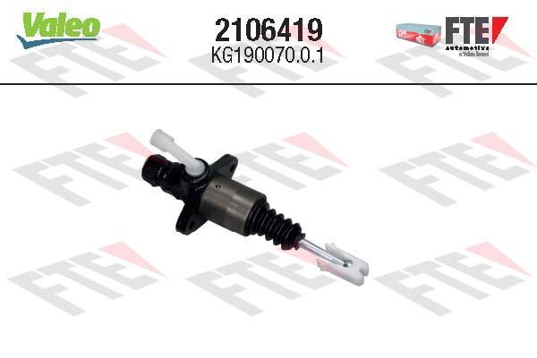 

FTE AUTOMOTIVE 2106419 Главный цилиндр система сцепления KG190070.0.1 1шт