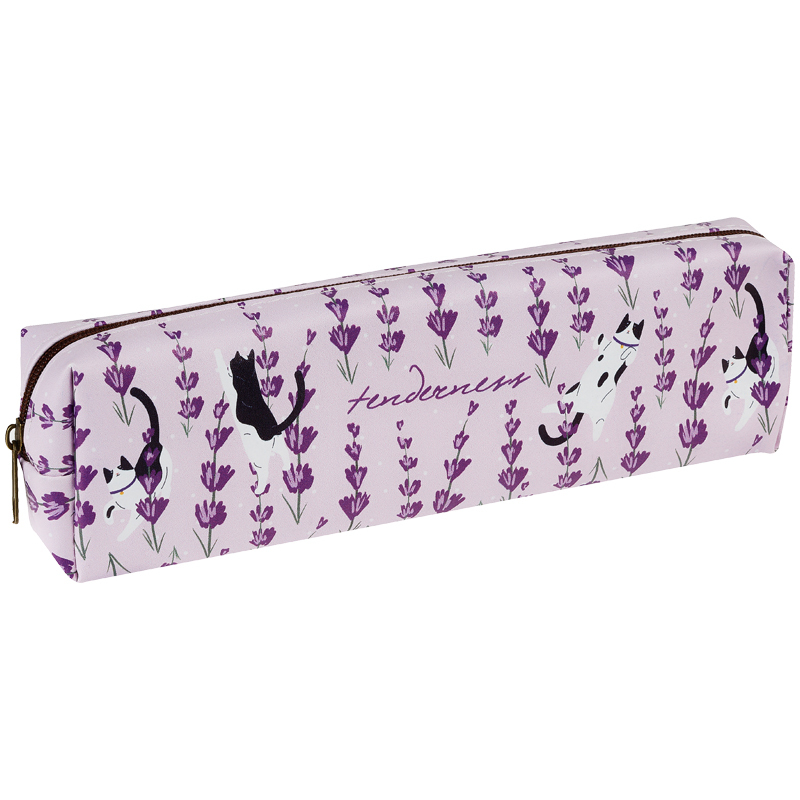 

Пенал мягкий 200*55*40 MESHU Lavender Tender, искусственная кожа, Фиолетовый